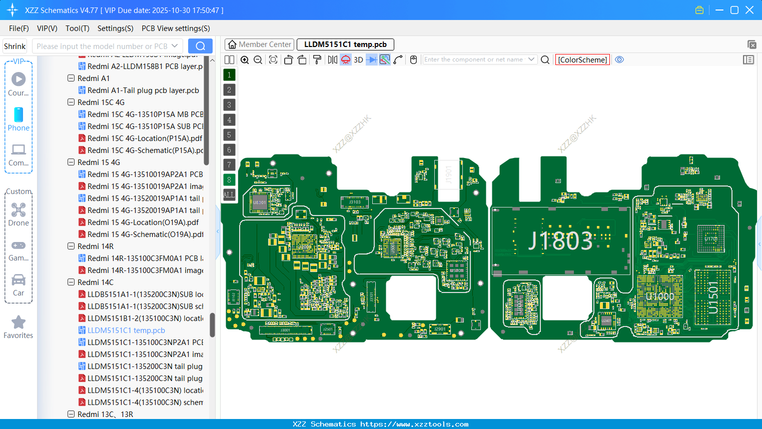 Xiaomi Redmi LLDM5151C1 Temp
